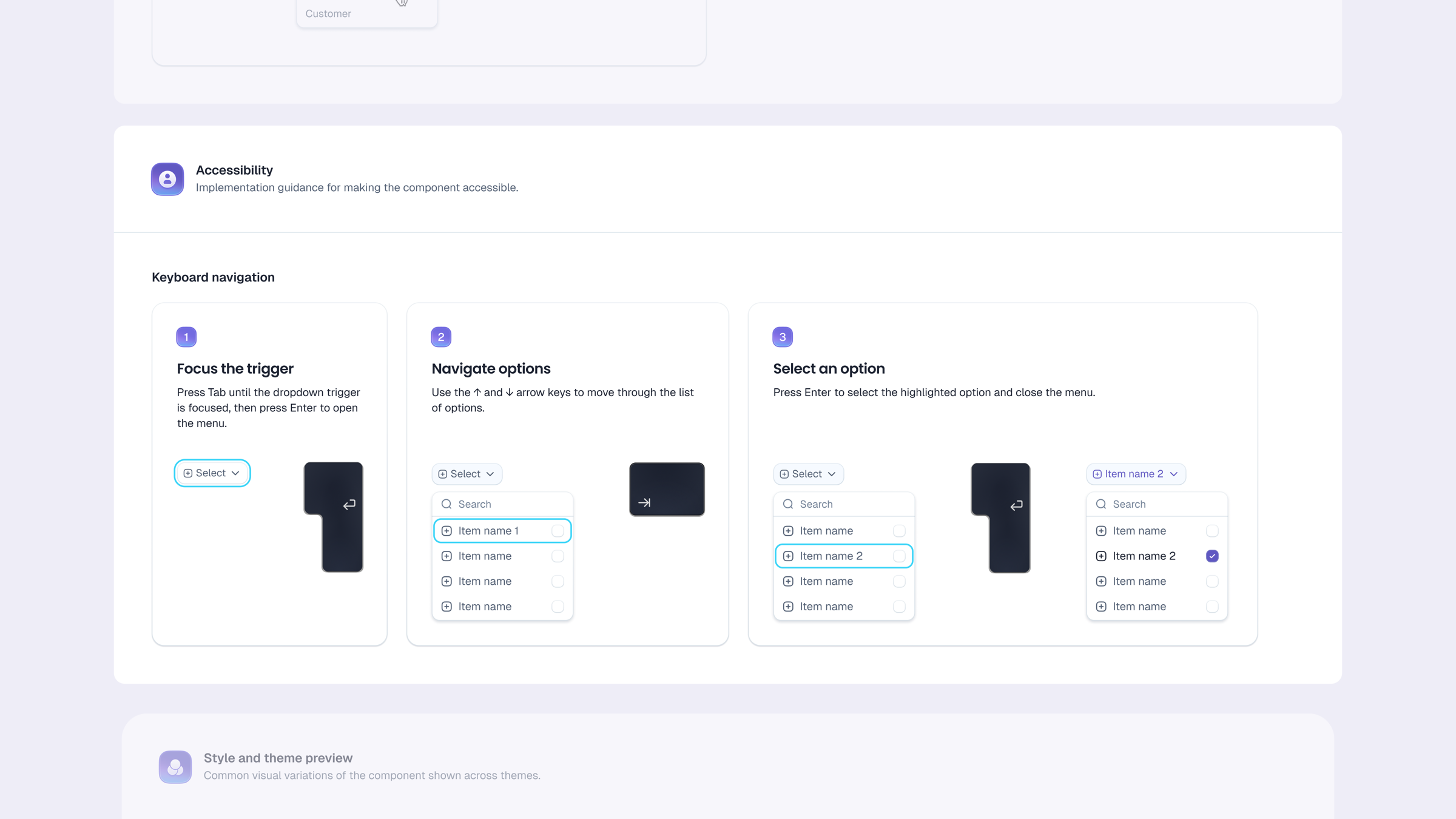 Accessibility in the design system